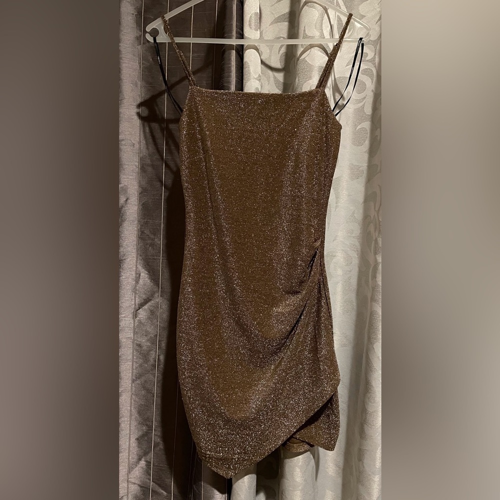 Forever 21 dress golden brown Size S